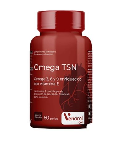 Omega TSN 3-6-9  Vitamina E 60caps Venarol Herbora
