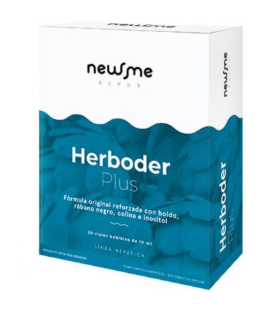 Herboder Plus Vegan 20 Viales Newme Depur Herbora