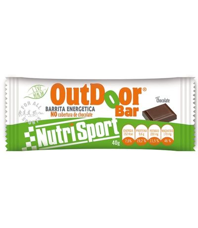 Barrita Energetica Outdoor Chocolate 20uds Nutri-Sport