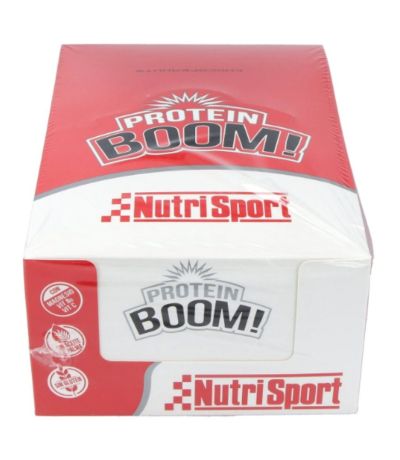 Barrita Protein Boom Fresa Cheesecake 1caja Nutri-Sport