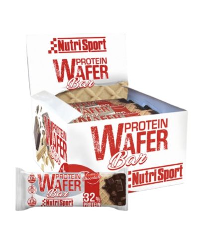 Wafers Choco Protein 15uds Nutri-Sport