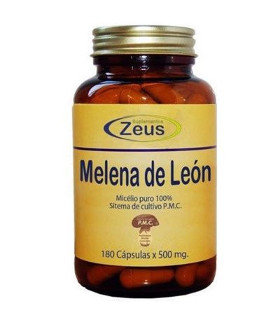 Melena de Leon 500Mg 180caps Zeus