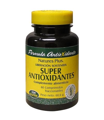 Super Antioxidantes SinGluten 60comp NatureS Plus