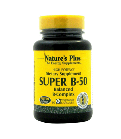 Vitamina Super B-50 60caps NatureS Plus