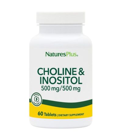 Colina Inositol 500Mg 60comp NatureS Plus