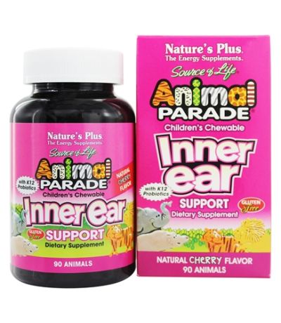 Animal Parade Inner Ear Oido Interno Infantil 90comp NatureS Plus