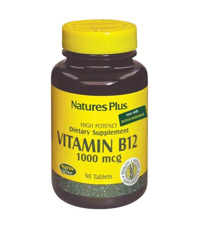 Vitamina-B12 1000Mcg SinGluten 90comp NatureS Plus