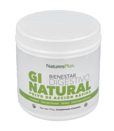 GI Natural Polvo Bienestar Digestivo SinGluten 174g NatureS Plus