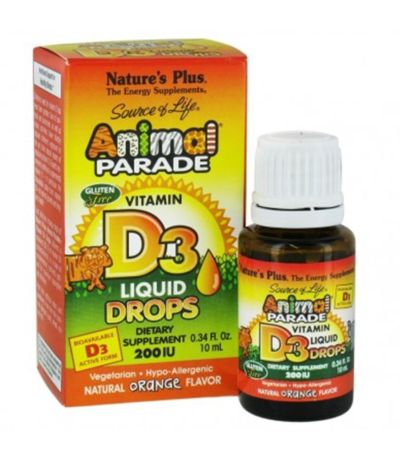 Animal Parade Vitamina-D 10ml NatureS Plus