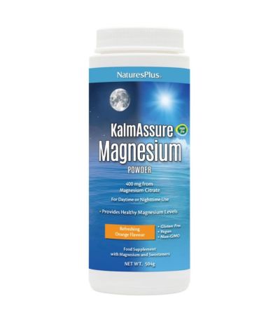 KalmAssure Magnesium polvo SinGluten Vegan 504g Nature´s Plus