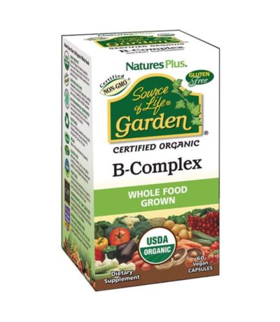 Multivitaminico Garden B-Complex SinGluten 60caps Nature´s Plus