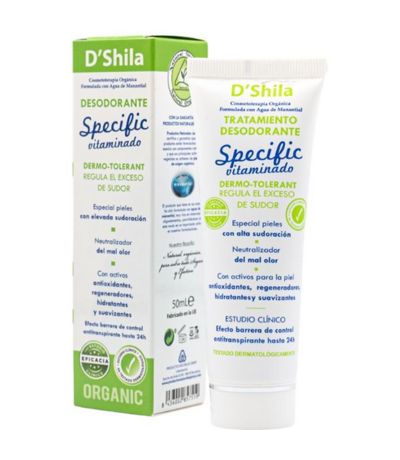 Desodorante Specific Dermo Tolerante 50ml Shila