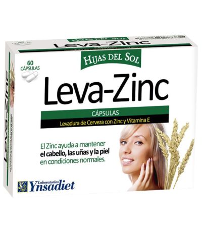Leva-Zinc 60caps Hijas Del Sol