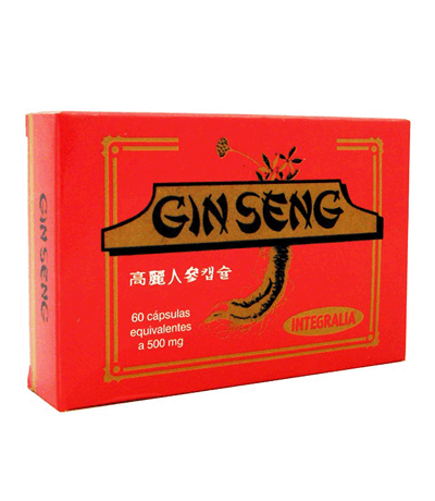 Ginseng Rojo Coreano 500Mg 60caps Integralia