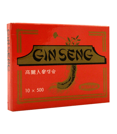 Ginseng Rojo Coreano 500Mg 10caps Integralia
