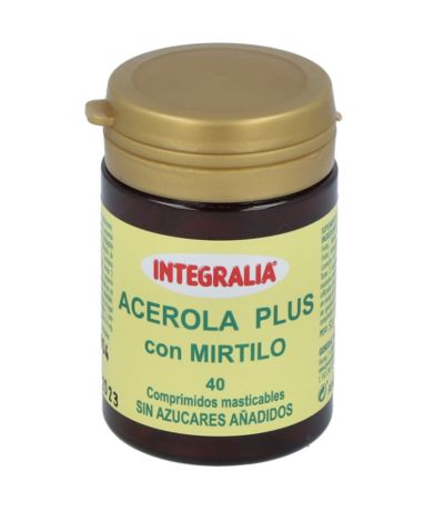 Acerola Plus con Mirtilo 40comp Integralia
