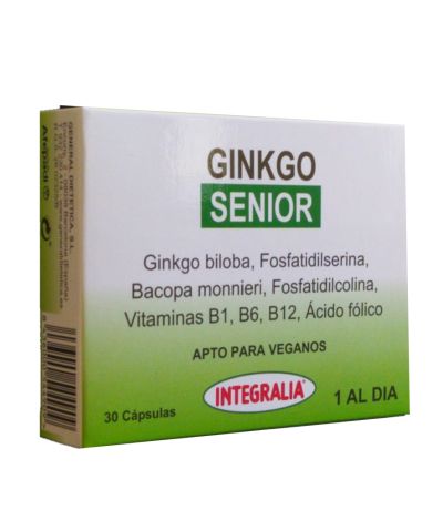 Ginkgo Senior Vegan 30caps Integralia
