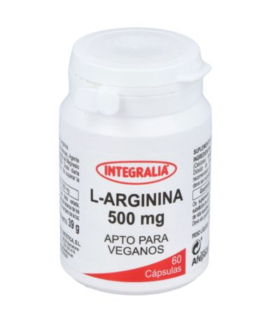 L-Arginina 500Mg Vegan 60caps Integralia