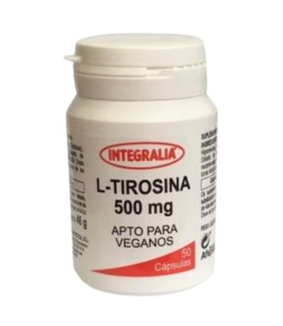 L-Tirosina 500 Mg Vegan 50caps. Integralia