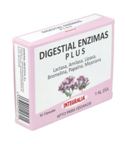 Digestial Enzimas Plus Vegan 30caps Integralia