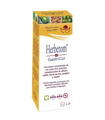 Herbetom 4 Gastricol SinGluten Vegan 250ml Bioserum