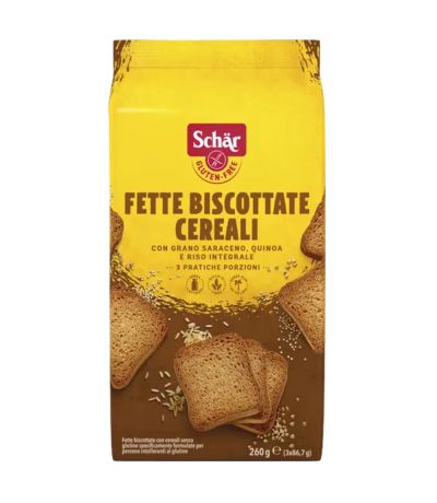 Fette Biscottate Cereali SinGluten 260g Dr. Schar