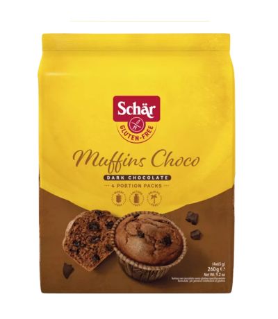 Muffins Chocolate SinGluten 260g Dr. Schar