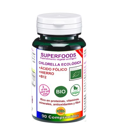 Chlorella Bio Vegan 90comp Robis