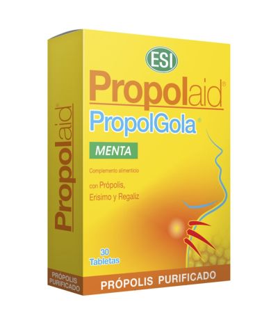 Propolaid Propolgola Menta SinGluten 30comp Trepat-Diet-Esi