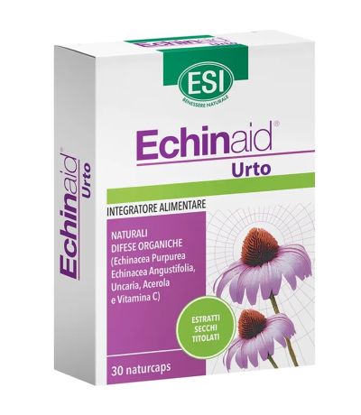 Echinaid Urto Equinacea defensas SinGluten Vegan 30caps Trepat-Diet-Esi