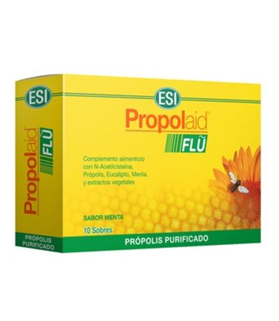 Propolaid Flu Propolis Purificado SinGluten 10 Sobres Trepat-Diet-Esi
