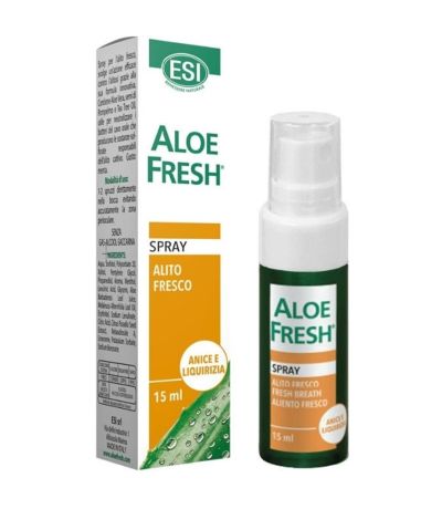 Aloe Fresh Spray Regaliz Aliento Fresco SinGluten 15ml Esi