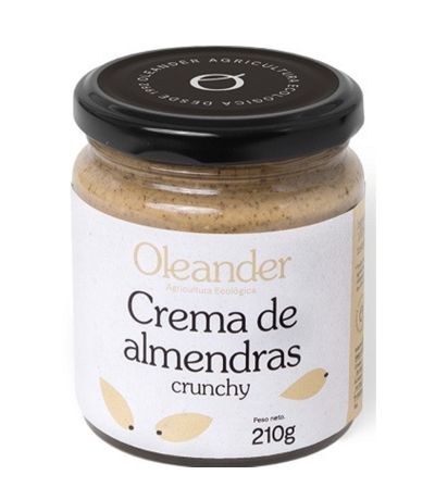 Crema de Almendras Crunchy SinGluten Eco 210g Oleander