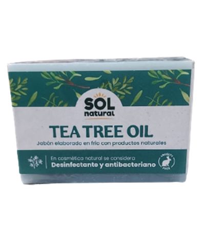 Jabon desinfectante Tea Tree Oil 100g Solnatural