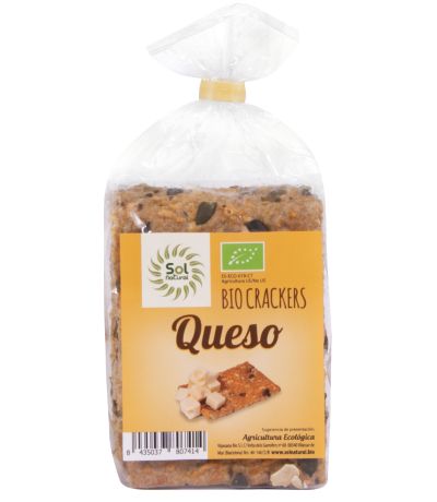 Crackers de Queso Bio 200g Solnatural