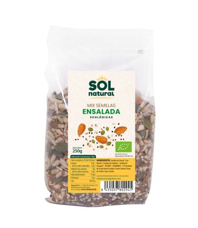 Mix Semillas para Ensaladas Bio 250g Solnatural