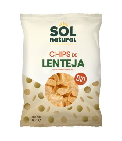 Chips de Lentejas Bio Vegan 65g Solnatural