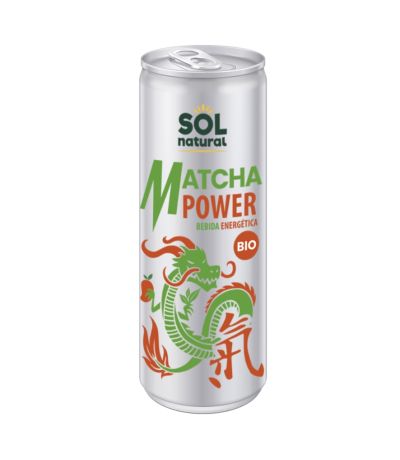 Bebida Energetica Matcha Power Bio 250ml Solnatural