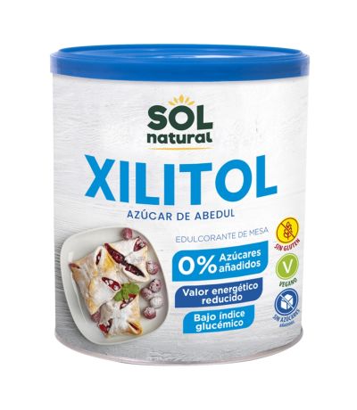 Xilitol en Polvo SinGluten Vegan 500g Solnatural