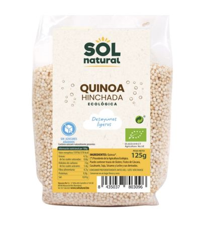 Quinoa Hinchada Bio 125g Solnatural
