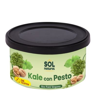 Pate de Kale con Pesto Bio Vegan 125g Solnatural