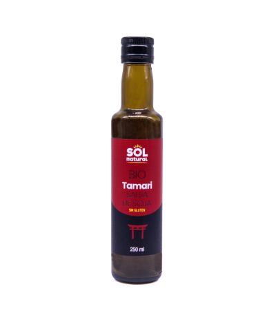 Tamari Salsa de Soja SinGluten Bio 250ml Solnatural
