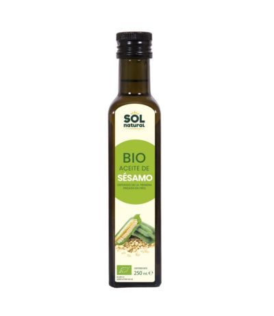 Aceite de Semilla de Sesamo Bio 250ml Solnatural