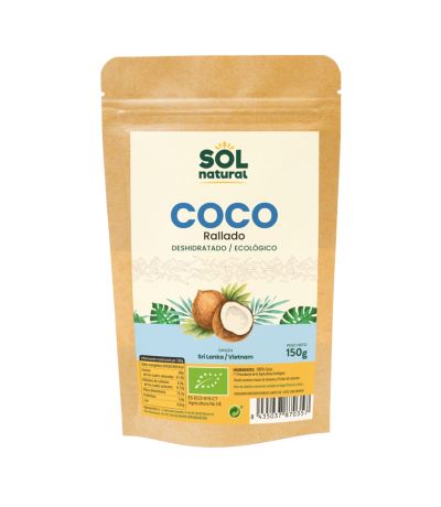 Coco Rallado deshidratado Eco 150g Solnatural