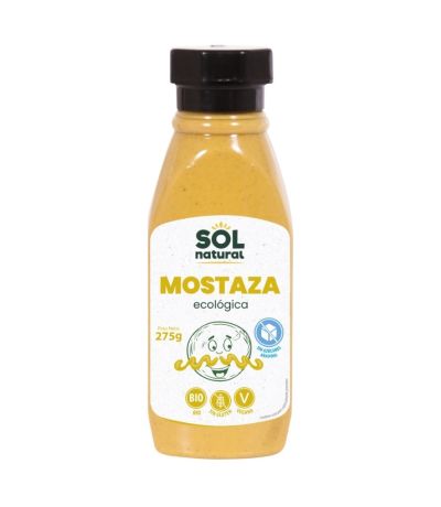 Mostaza Crema Bio Vegan SinGluten 275g Solnatural