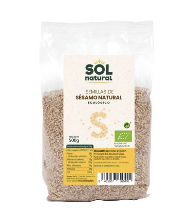 Semillas de Sesamo Natural Bio 500g Solnatural