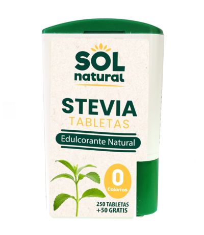 Stevia en Tabletas 300comp Solnatural