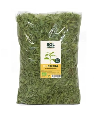 Stevia en Hoja Bio 1kg Solnatural