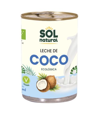 Bebida de Coco para Cocinar Eco 400ml Solnatural