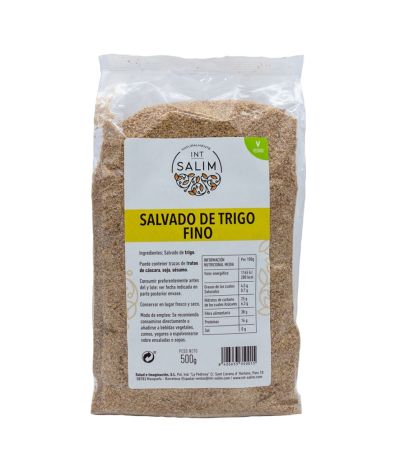 Salvado Trigo Fino Vegan 500g Int-Salim